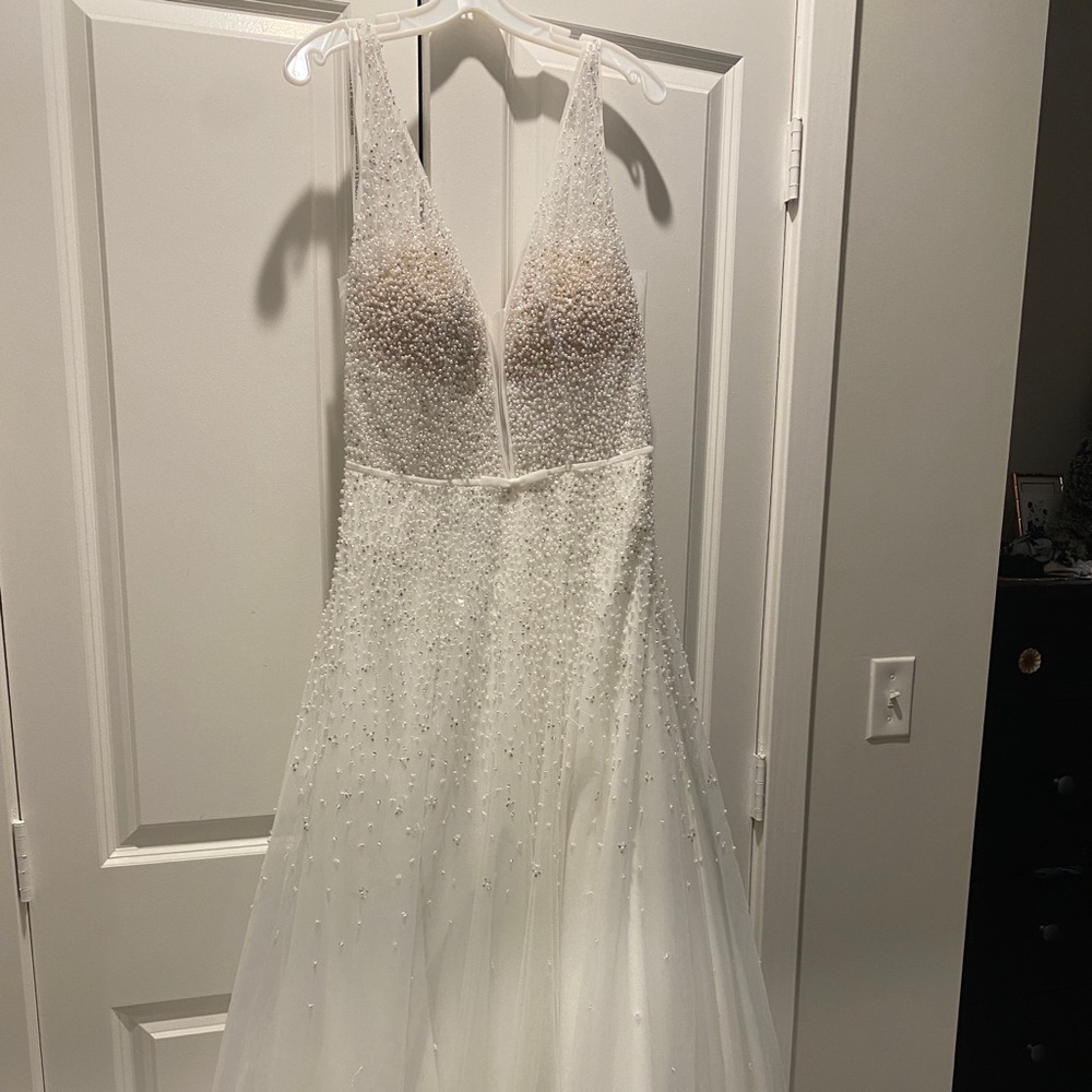 MORILEE Crystal Wedding Dress with Sparkle Skirt
